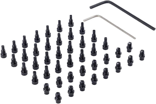 DMR Step Pins for Vault Pedals 44 Piece Set Black-Goodwynn's