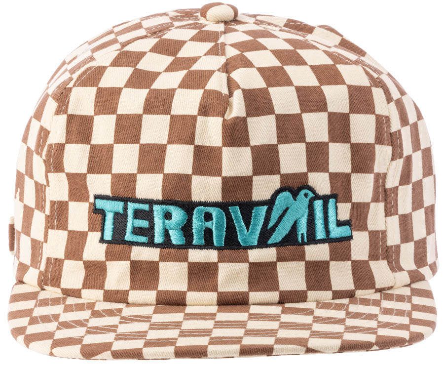 Teravail Artist Series: Joshua Noom Trip Hat - Rust Checkerboard One Size-Goodwynn'sGoodwynn's