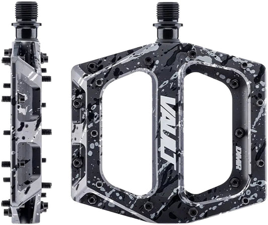 DMR Vault Pedals - Platform Aluminum 9/16" Liquid Camo Grey-Goodwynn's