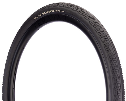 Teravail Washburn Tire - 700 x 50 Tubeless Folding BLK Durable Fast Compound-Goodwynn's