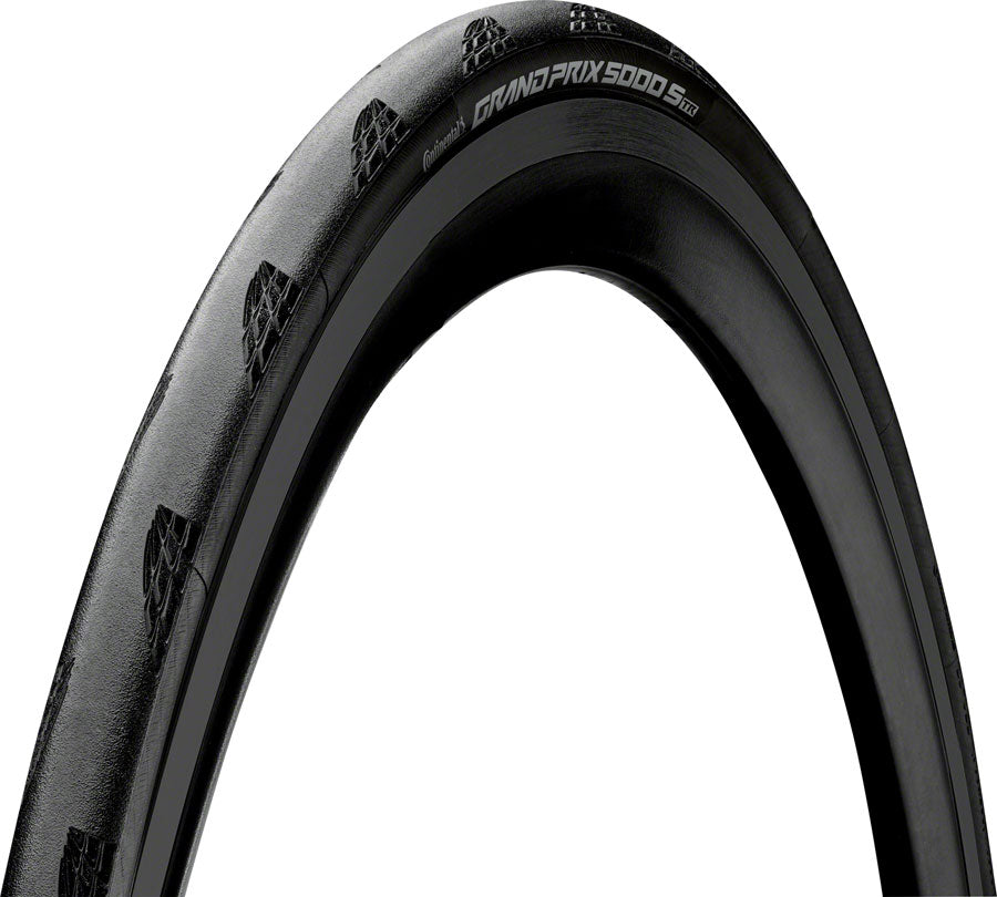 Continental Grand Prix 5000 S TR Tire - 700 x 35 Tubeless Folding BLK BLKChili Vectran Breaker LazerGrip ACT
