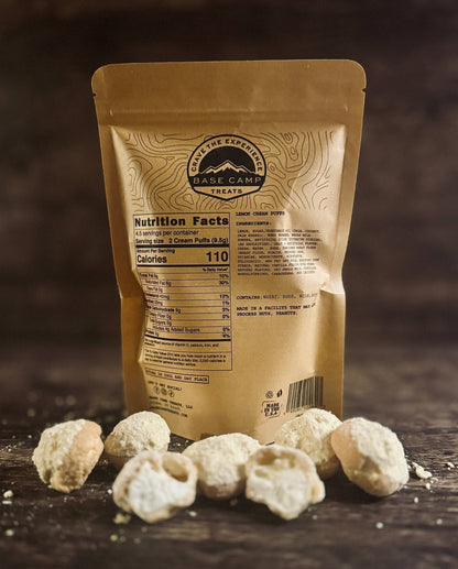 Base Camp Treats - Freeze Dried Lemon Cream Puffs