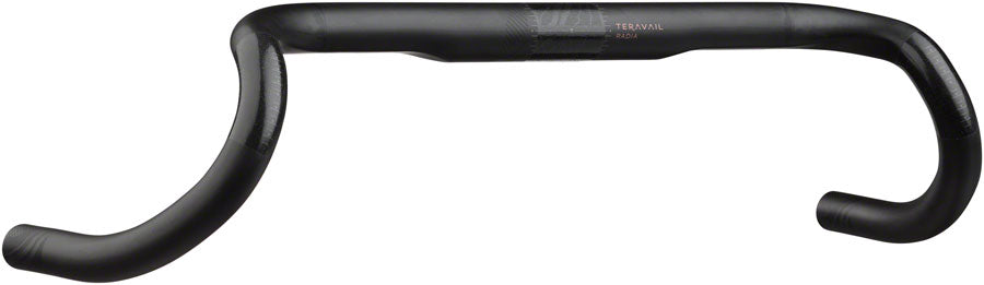 Teravail Radia 24 Carbon Drop Handlebar - Carbon 31.8mm 40cm Black