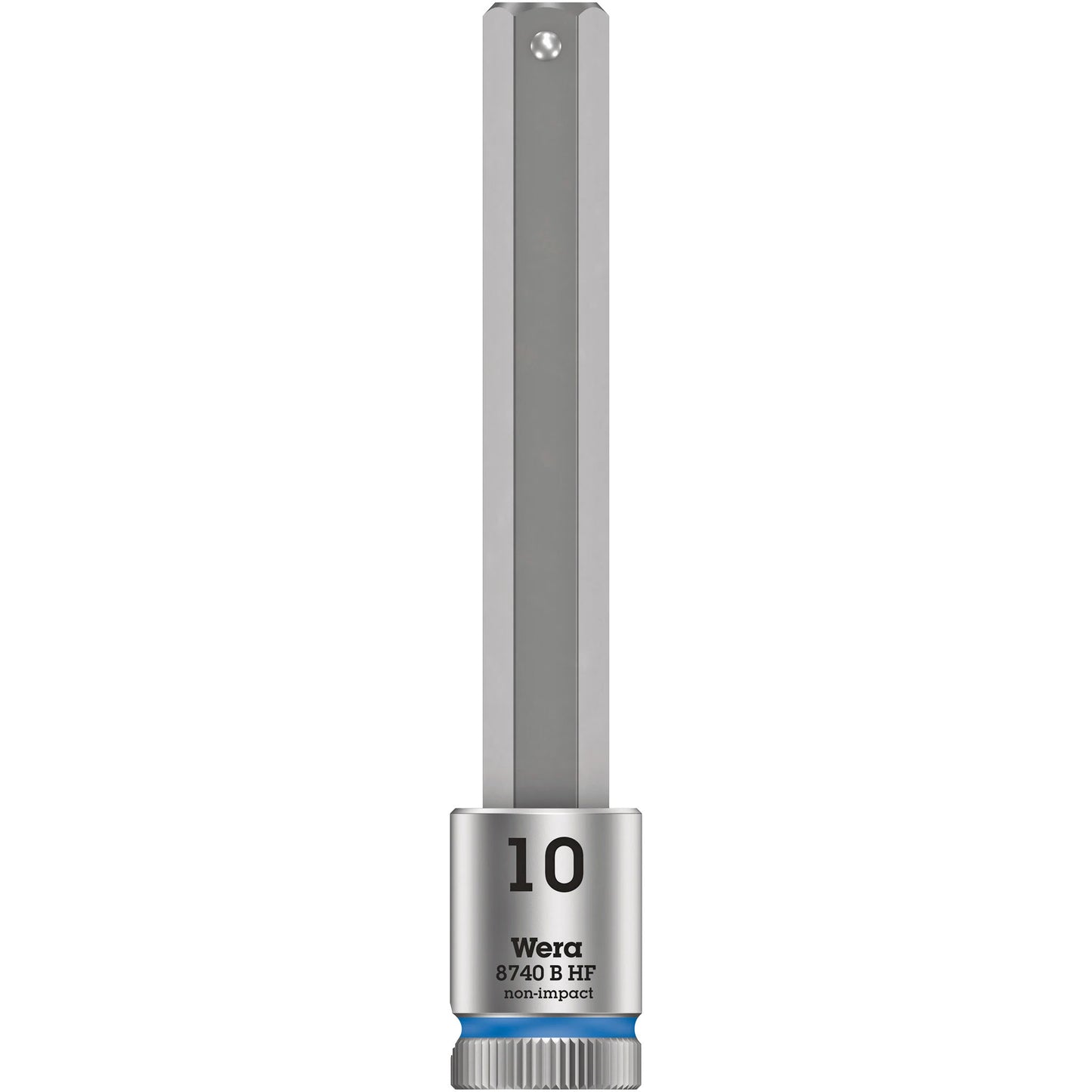 Wera Tool 3/8" 8740 B HF1 Zyklop Long Hex Bit Socket 10mm