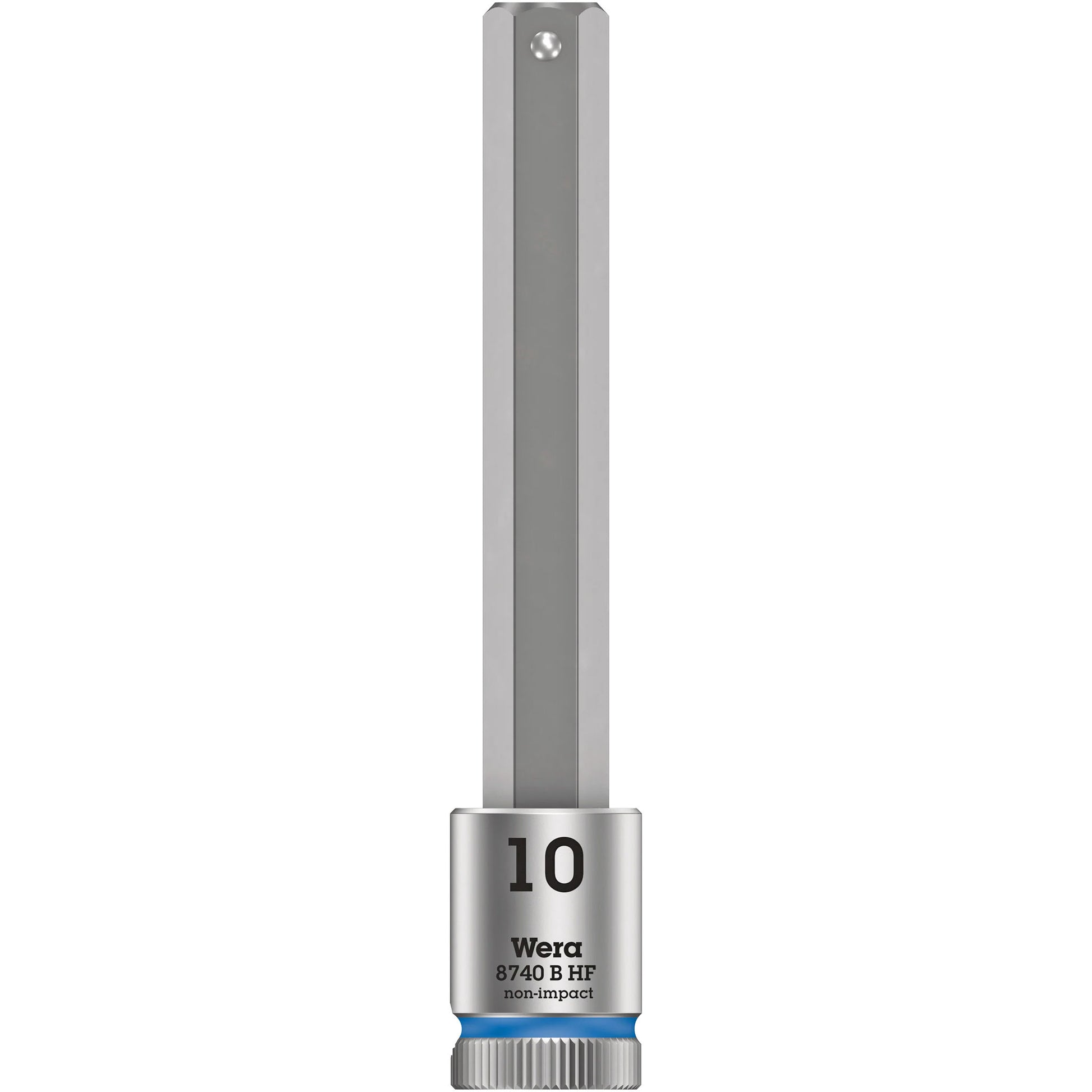 Wera Tool 3/8" 8740 B HF1 Zyklop Long Hex Bit Socket 10mm-Goodwynn'sGoodwynn's