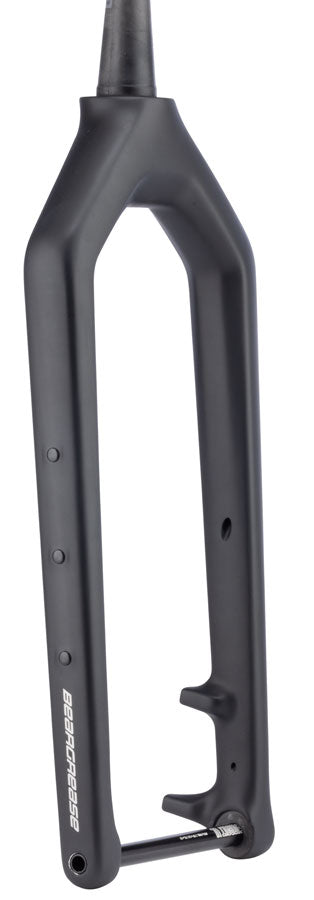 Salsa Bearpaw 2 Carbon Deluxe Fork - 27.5" 150x15mm Thru-Axle 1-1/8" Tapered Carbon Post Mount Disc Matte BLK