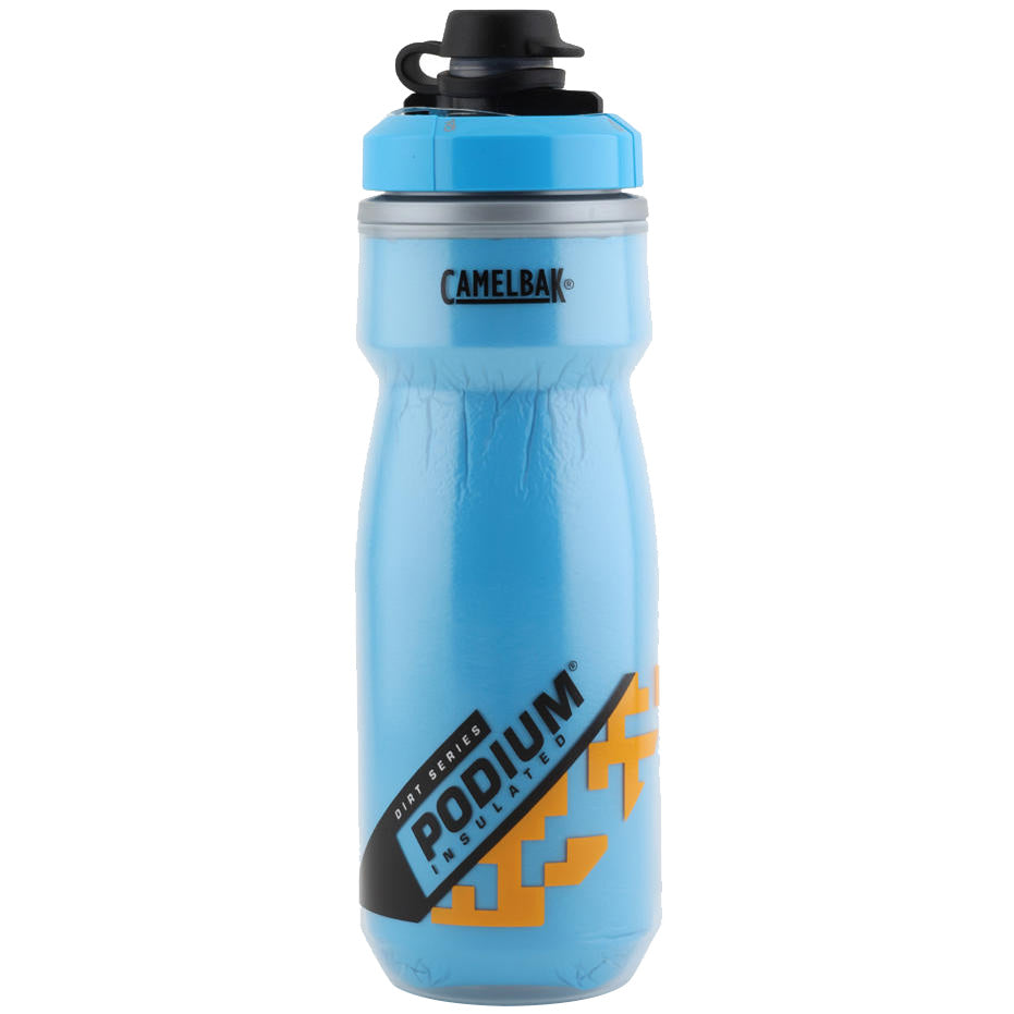 Camelbak Podium Chill Dirt Insulated Bottle Blue/Orange 21oz-Goodwynn'sGoodwynn's