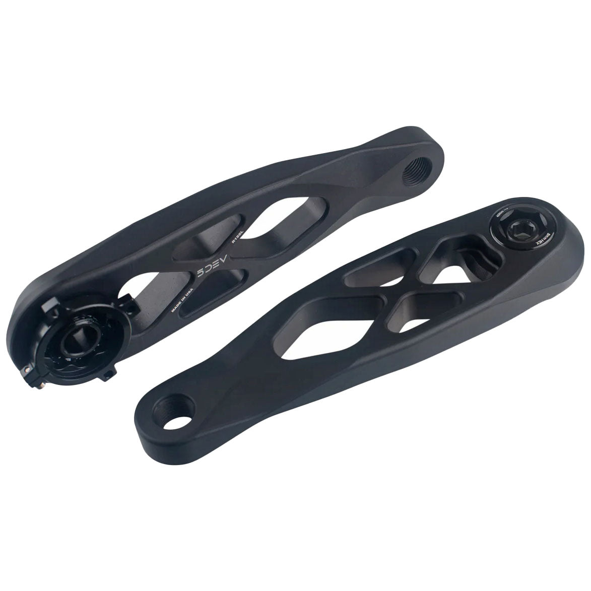 5Dev R-Spec Trail/Enduro Cranks 160mm No Spindle Black-Goodwynn'sGoodwynn's