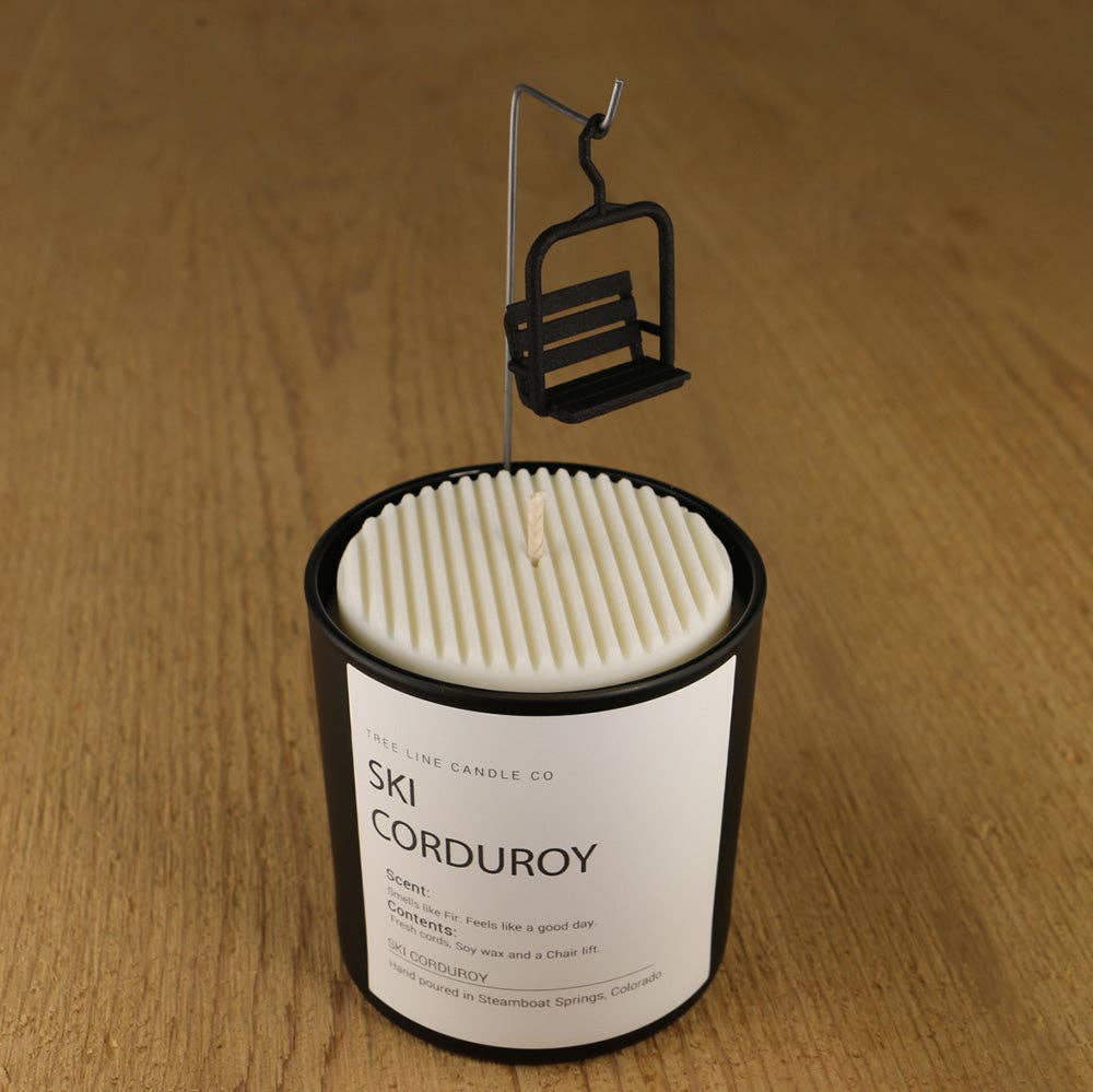 Tree Line Candle Co - Ski Corduroy