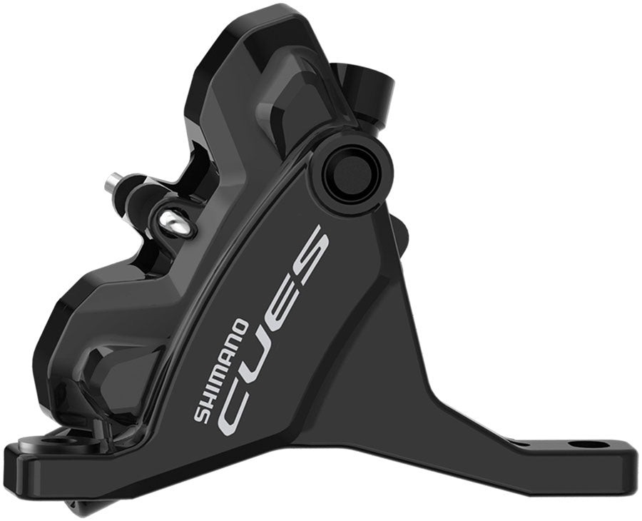 Shimano CUES BR-U6030F Hydraulic Disc Brake Caliper - Front Flat Mount Resin Pad BLK-Goodwynn'sGoodwynn's
