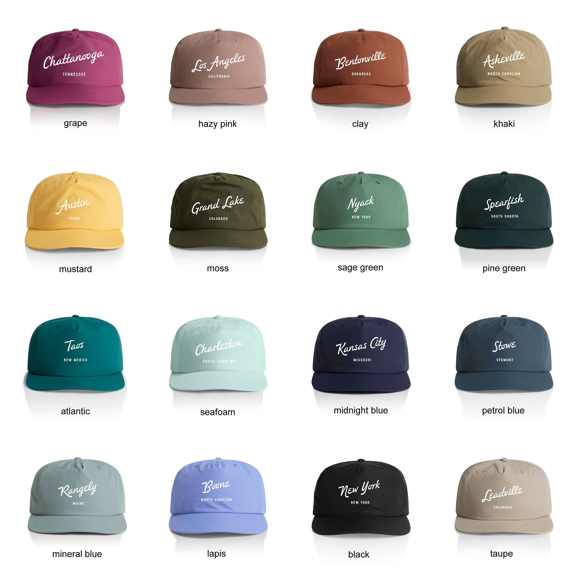 Endless August Supply Co. - Custom Nylon Hat | Script City Customizable Hat | Name Drop-Goodwynn'sGoodwynn's