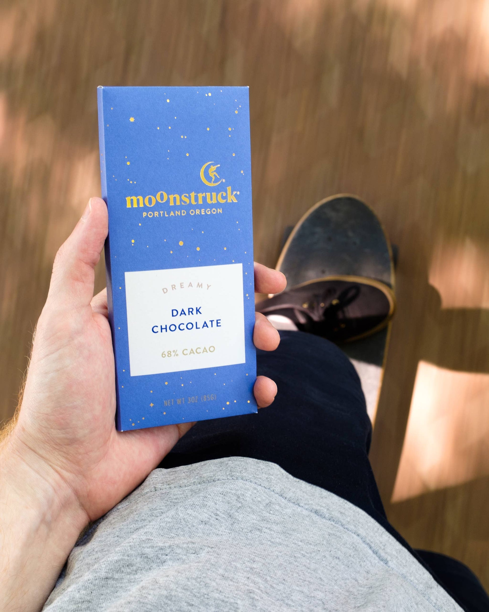 Moonstruck Chocolate Co - Dreamy Dark Chocolate Bar-Goodwynn'sGoodwynn's