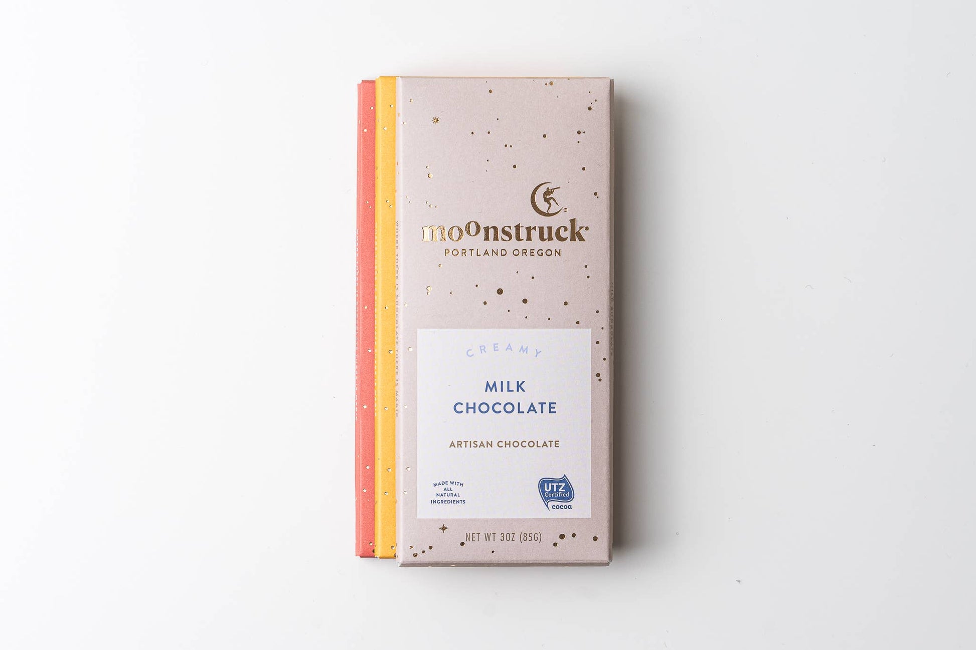 Moonstruck Chocolate Co - Creamy Milk Chocolate Bar-Goodwynn'sGoodwynn's
