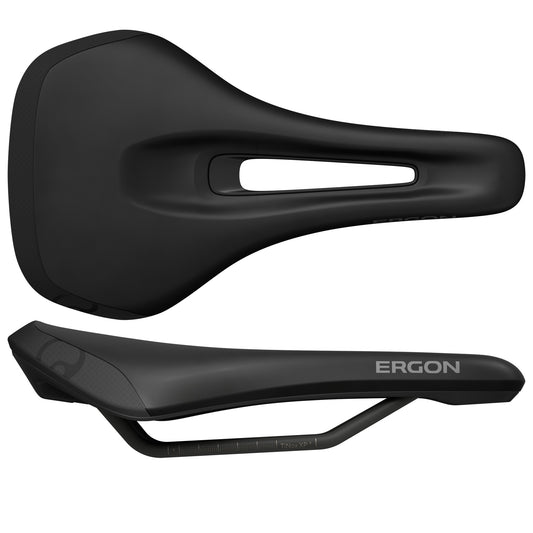 Ergon SMS Women's Saddle Small/Medium Black-Goodwynn's
