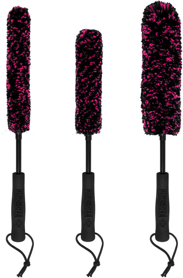 Muc-Off Microfibre Brush Kit - Set of 3-Goodwynn'sGoodwynn's
