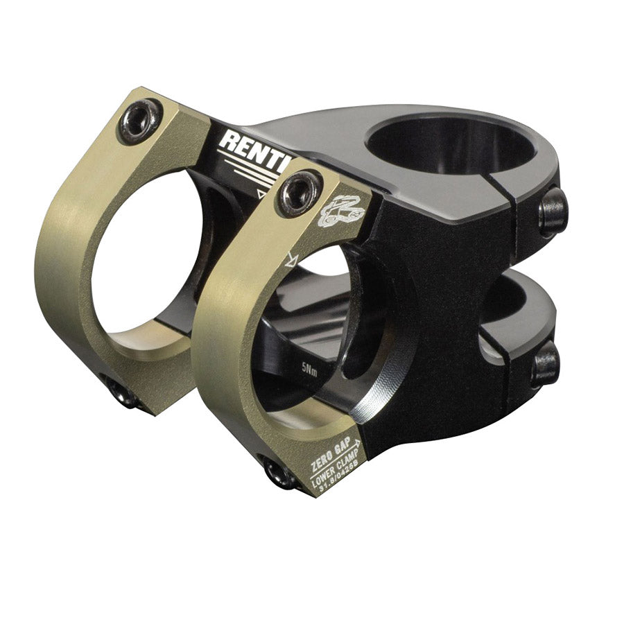 Renthal V2 Apex Stem Diameter: 31.8mm Length: 50mm Steerer: 1-1/8'' Gold-Goodwynn'sGoodwynn's