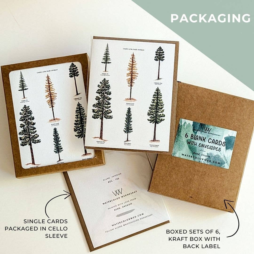 Watercolor Wednesday | Adventure Art & Stationery - Fly Fishing | Watercolor Father's Day Greeting Card-Goodwynn'sGoodwynn's