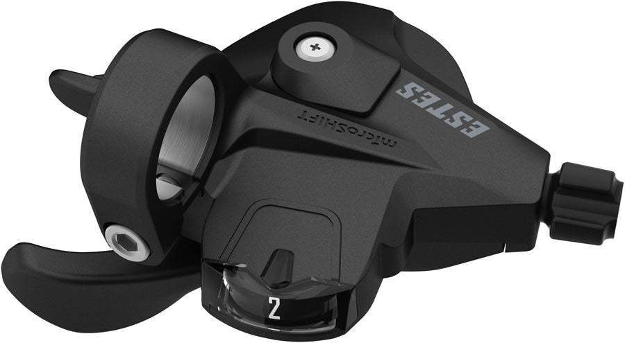 microSHIFT Estes Thumb Tap Shifter - Left Triple Optical Gear Indicator BLK-Goodwynn'sGoodwynn's