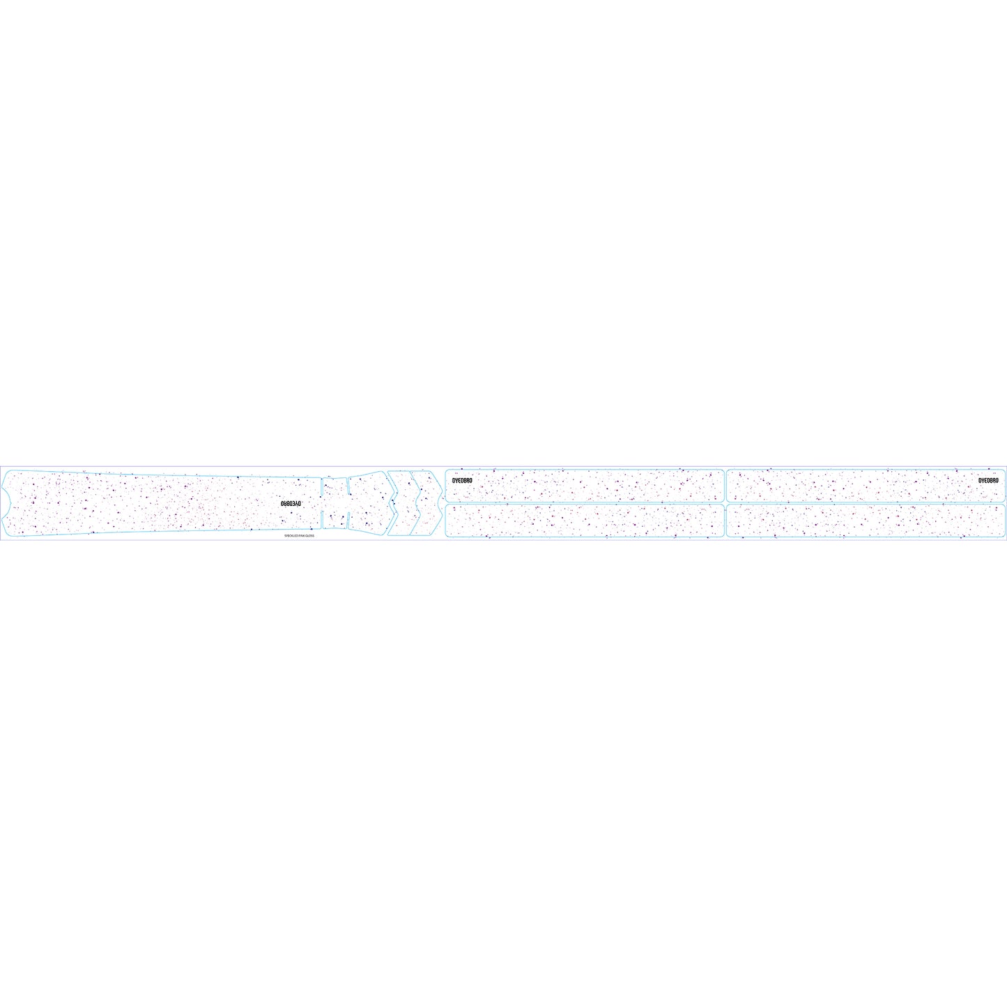 DYEDBRO Frame Protection Speckled Purple