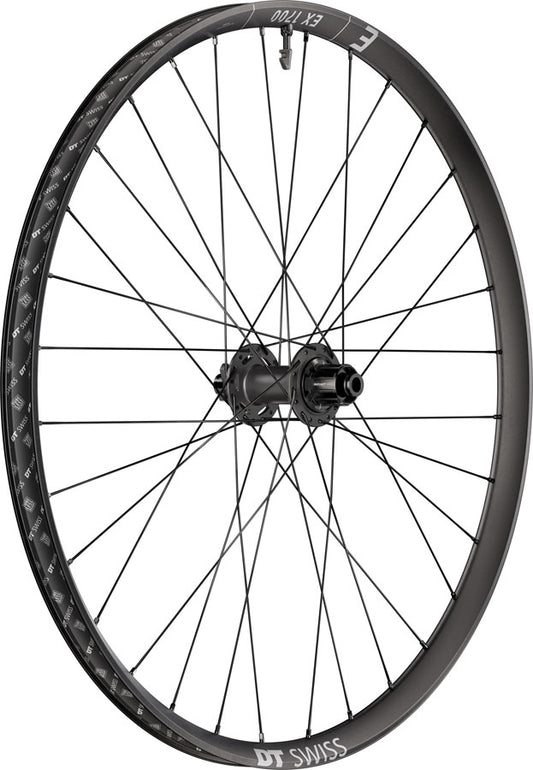 DT Swiss EX 1700 Classic 30 Rear Wheel - 27.5" 12 x 148mm 6-Bolt HG Slim DEG 72 DF BLK-Goodwynn's