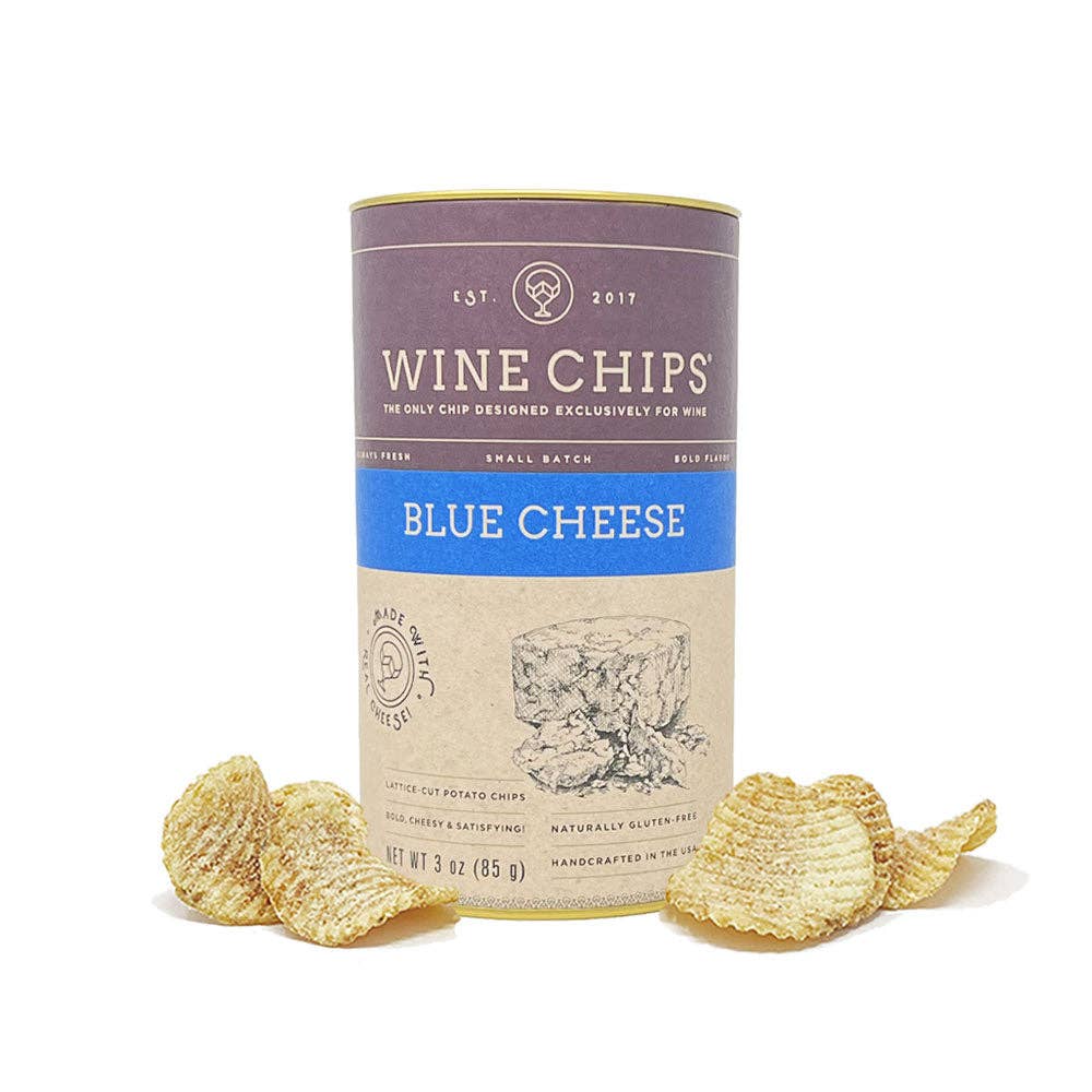 Wine Chips - 3 OZ. CHEESE COLLECTION - ESTATE MIXED CASE OF 12