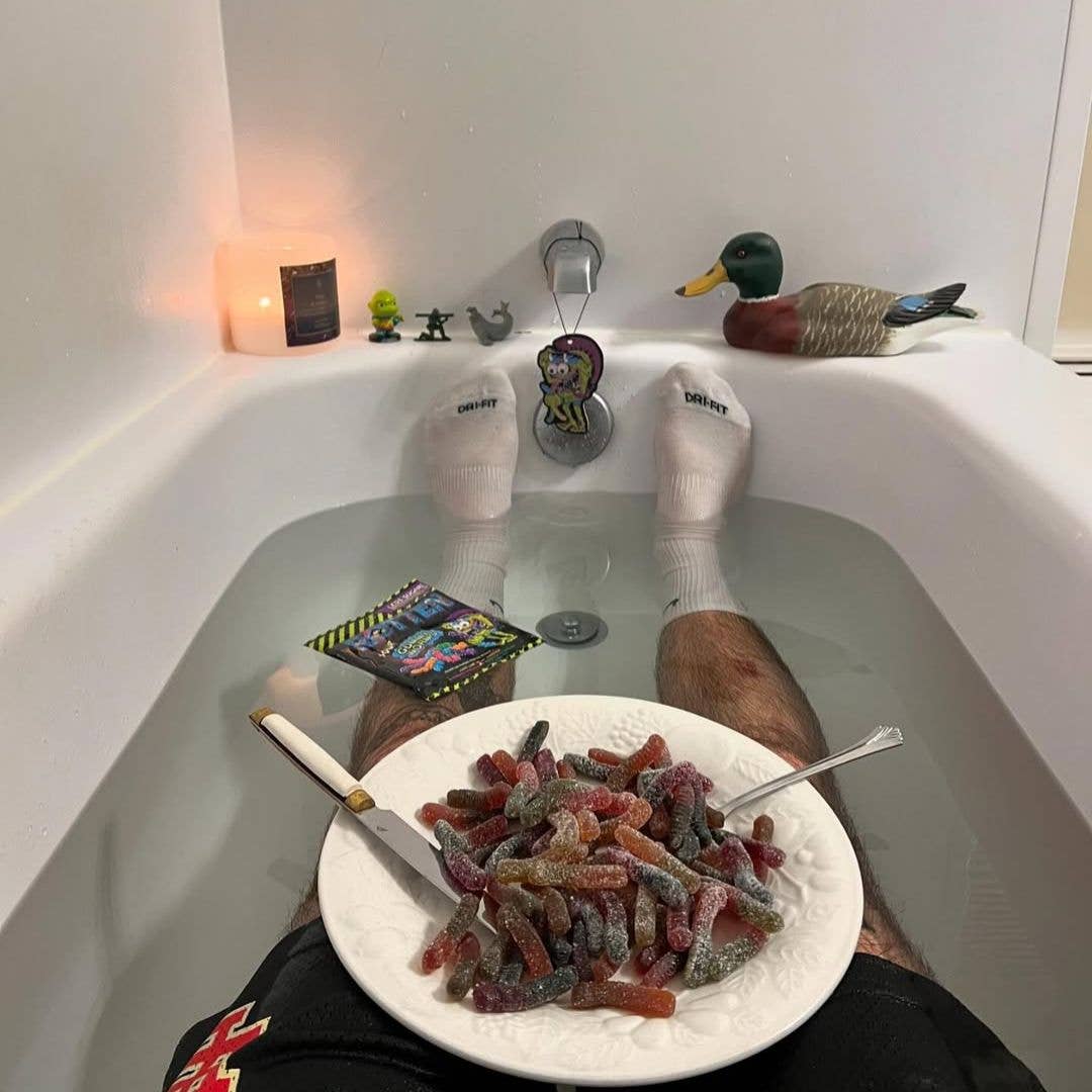 Rotten Candy - Sour Gummy Worms Candy: GF, Prebiotics, Low Sugar