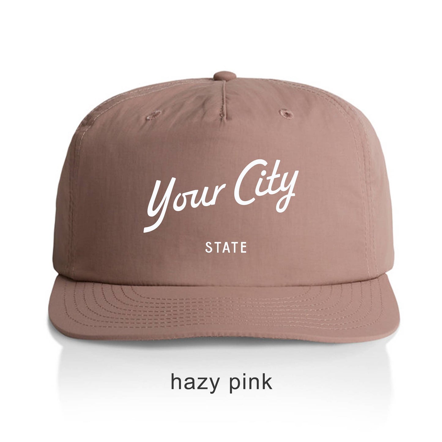 Endless August Supply Co. - Custom Nylon Hat | Script City Customizable Hat | Name Drop