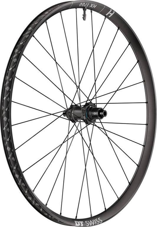 DT Swiss HX 1700 Spline 30 Rear Wheel - 27.5" 12 x 148mm Center-Lock Micro Spline 12M DEG 60 DF BLK-Goodwynn's