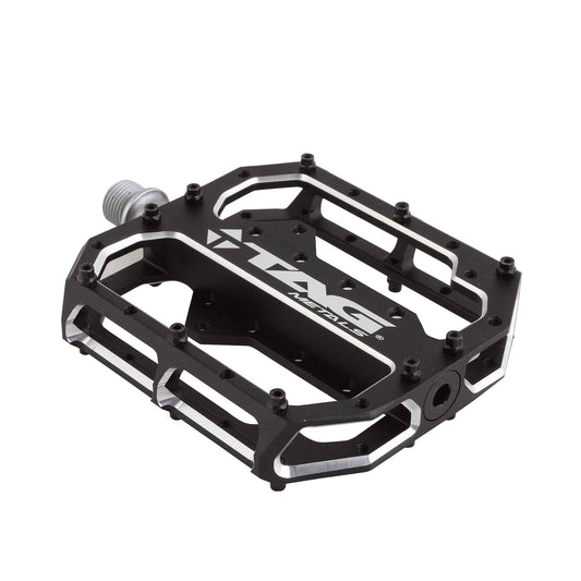Tag Metals T1 Alloy Standard Platform Pedals Black-Goodwynn's