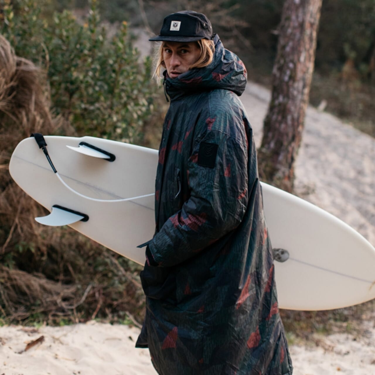 VOITED 2nd Edition Outdoor Changing Robe & Drycoat for Surfing, Camping, Vanlife & Wild Swimming - Moment Camo-Goodwynn'sGoodwynn's