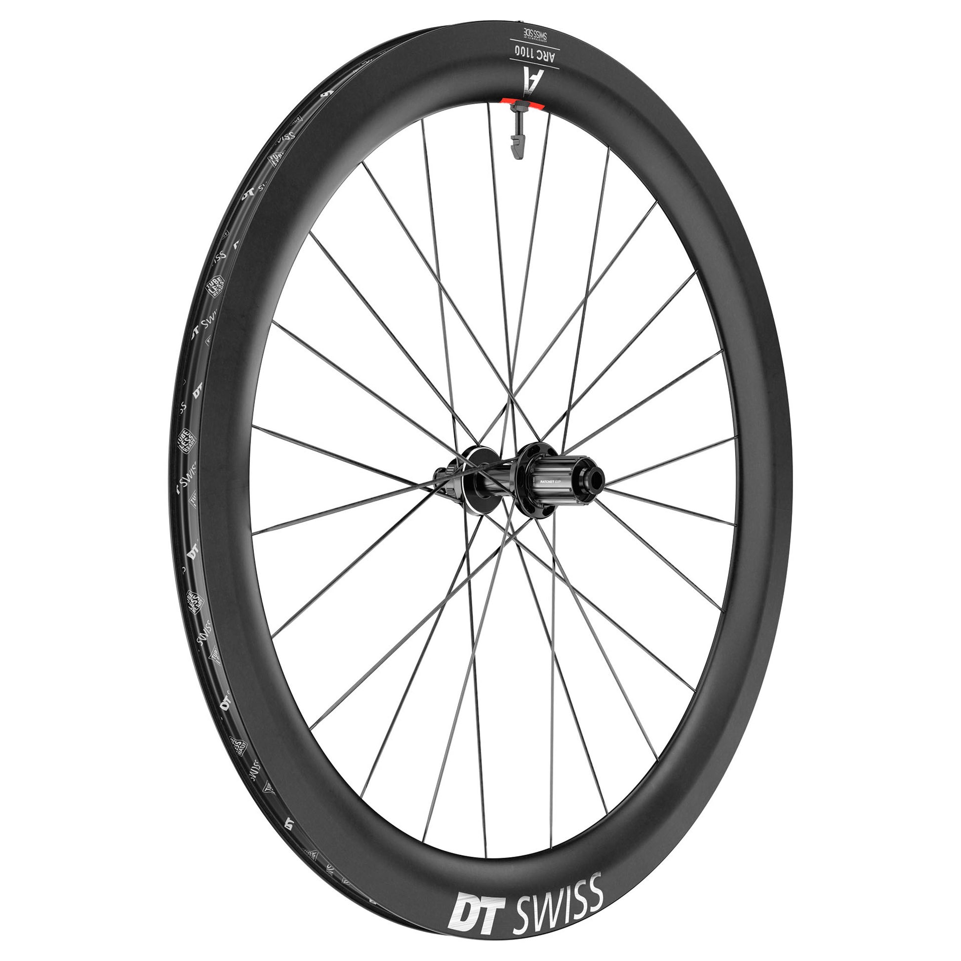 DT Swiss ARC 1100 DiCut 55 Rear Wheel - 700 12 x 142mm Center-Lock HG11 Road/XDR Ratchet EXP 36 BLK-Goodwynn'sGoodwynn's