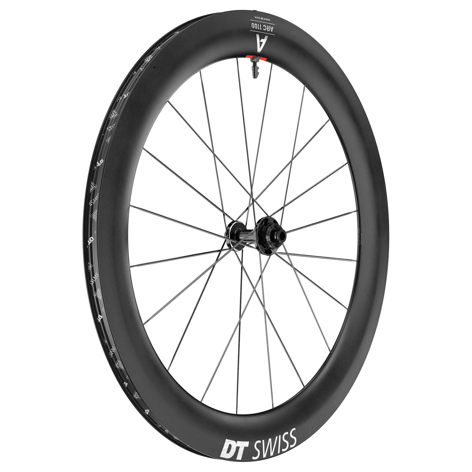 DT Swiss ARC 1100 DiCut 65 Front Wheel - 700 12 x 100mm Center-Lock Black-Goodwynn&#39;sGoodwynn&#39;s