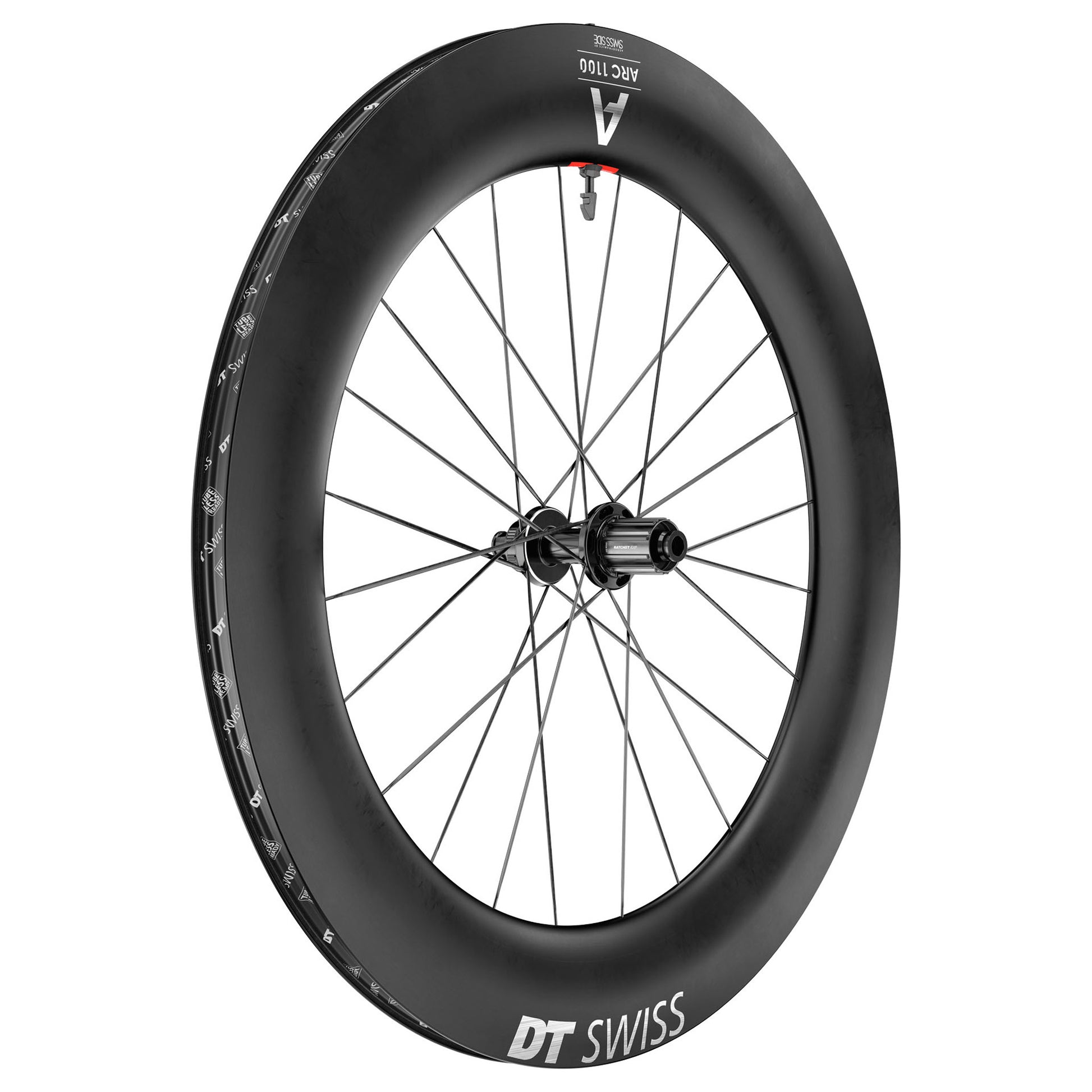 DT Swiss ARC 1100 DiCut 85 Rear Wheel - 700 12 x 142mm Center-Lock HG11 Road/XDR Ratchet EXP 36 BLK-Goodwynn'sGoodwynn's