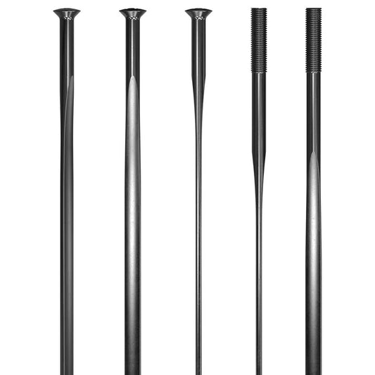 DT Swiss Aerolite Bladed Spoke SP Black 298mm 20/Count-Goodwynn's