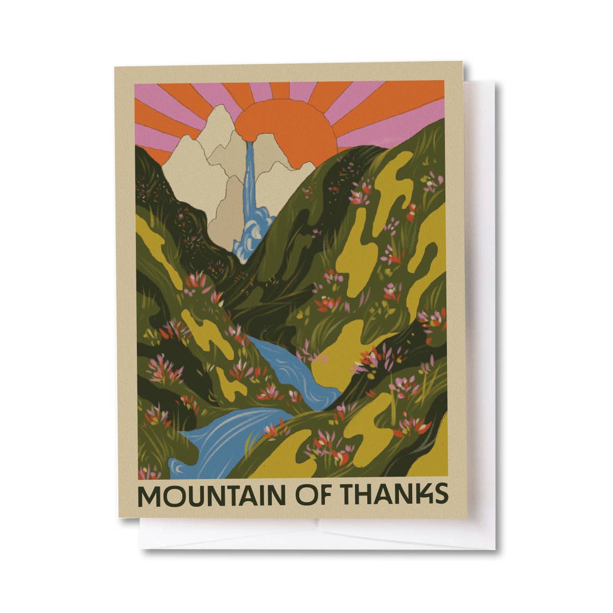 Tender Loving Empire - Mountain of Thanks Card