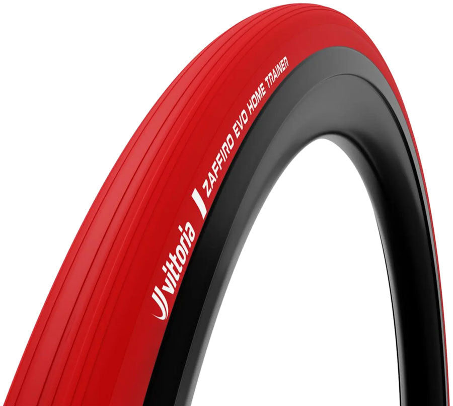 Vittoria Zaffiro EVO Home Trainer Tire - 700 x 23 Clincher Folding Red 1C-Goodwynn'sGoodwynn's