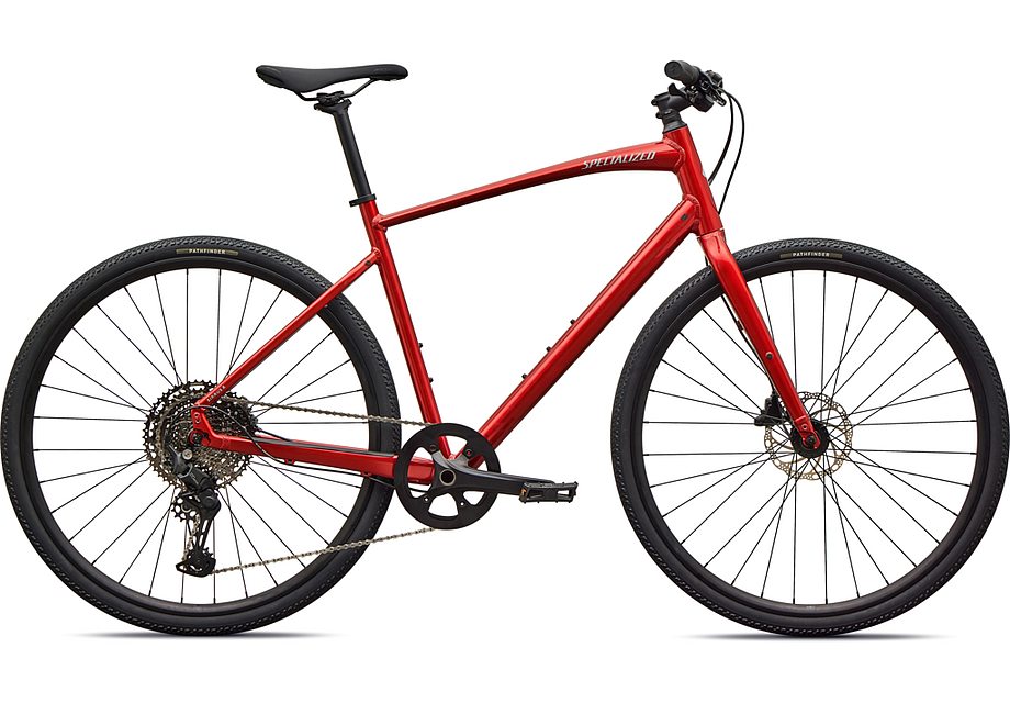 2026 Specialized Sirrus X 3.0 Km Bike Gloss Cayenne Metallic / Dolomite Metallic Frost Reflective Xxs-Goodwynn'sGoodwynn's