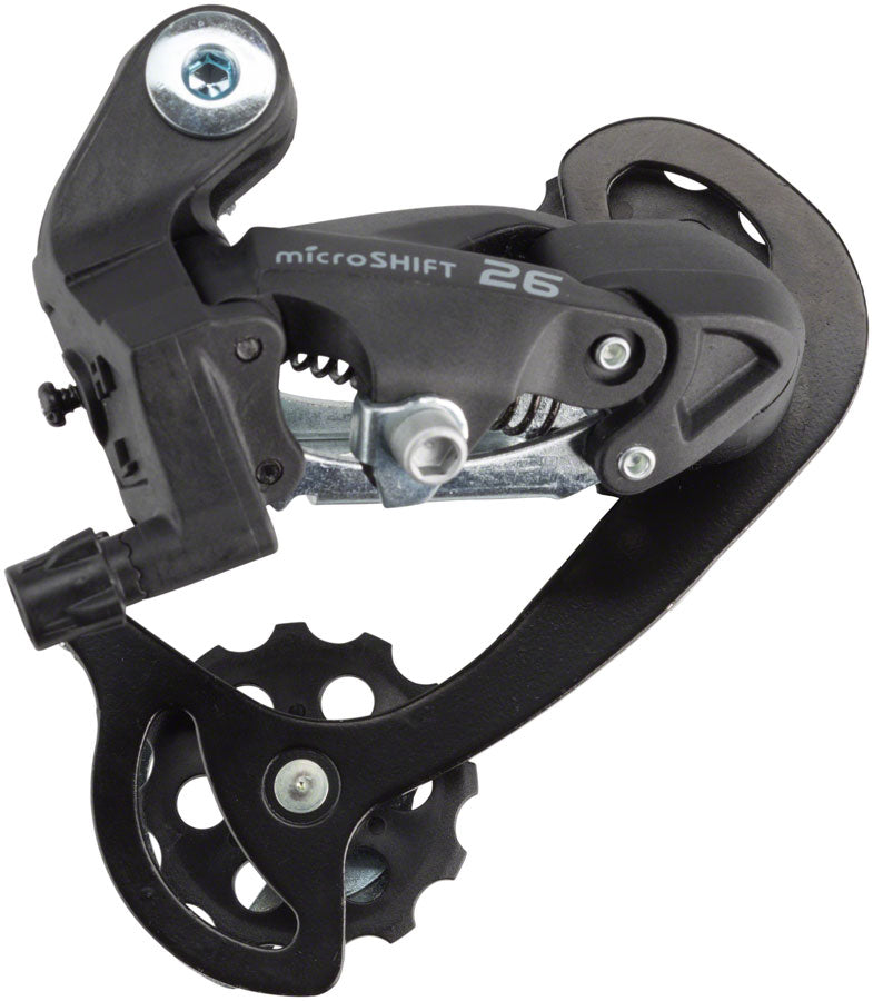 microSHIFT M26 Rear Derailleur - 7/8 Speed Short Cage Black-Goodwynn'sGoodwynn's