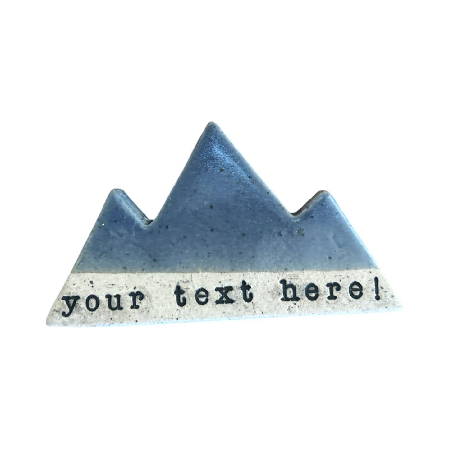 Mountain Bound Pottery - Customizable Mountain Magnet- MADE TO ORDER