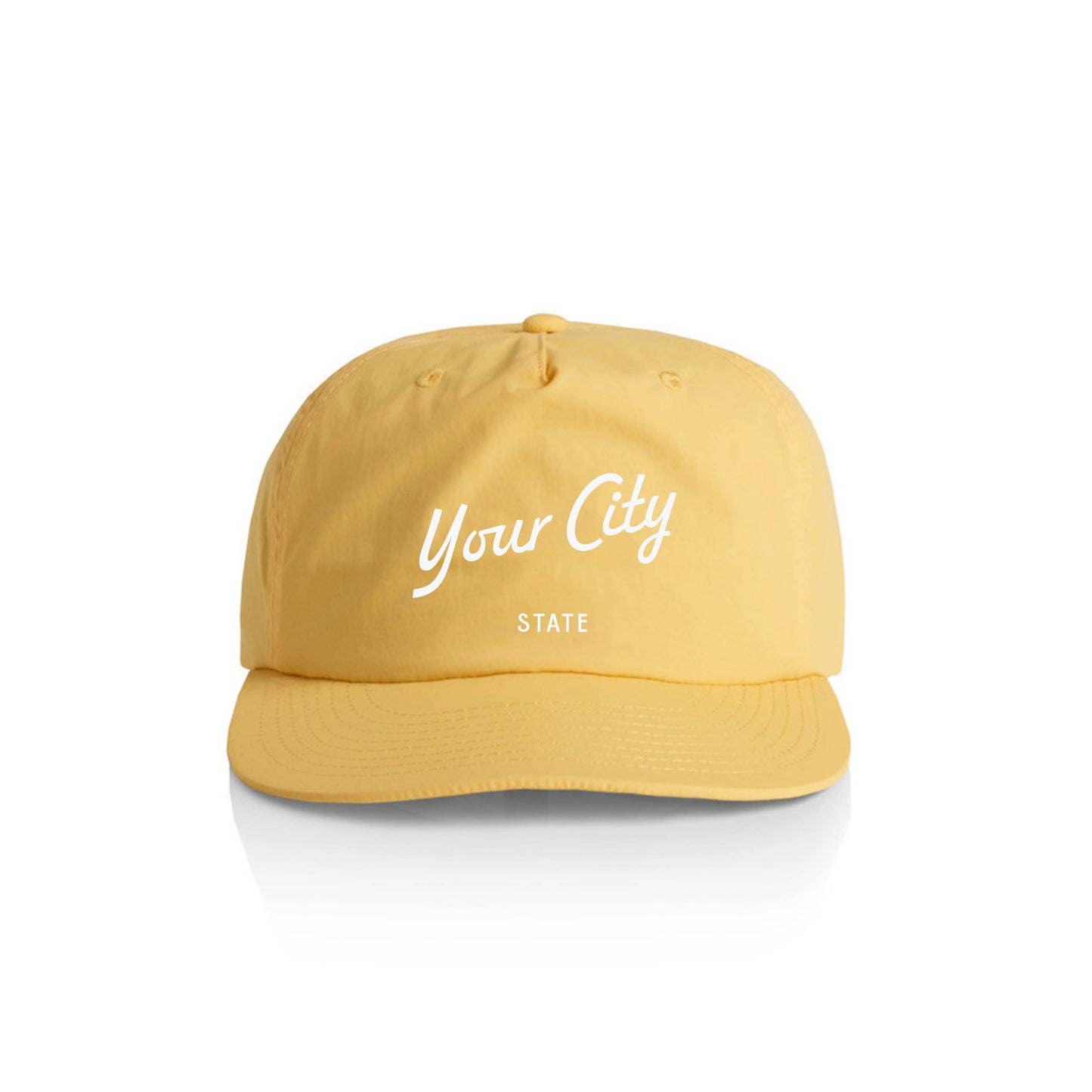 Endless August Supply Co. - Custom Nylon Hat | Script City Customizable Hat | Name Drop