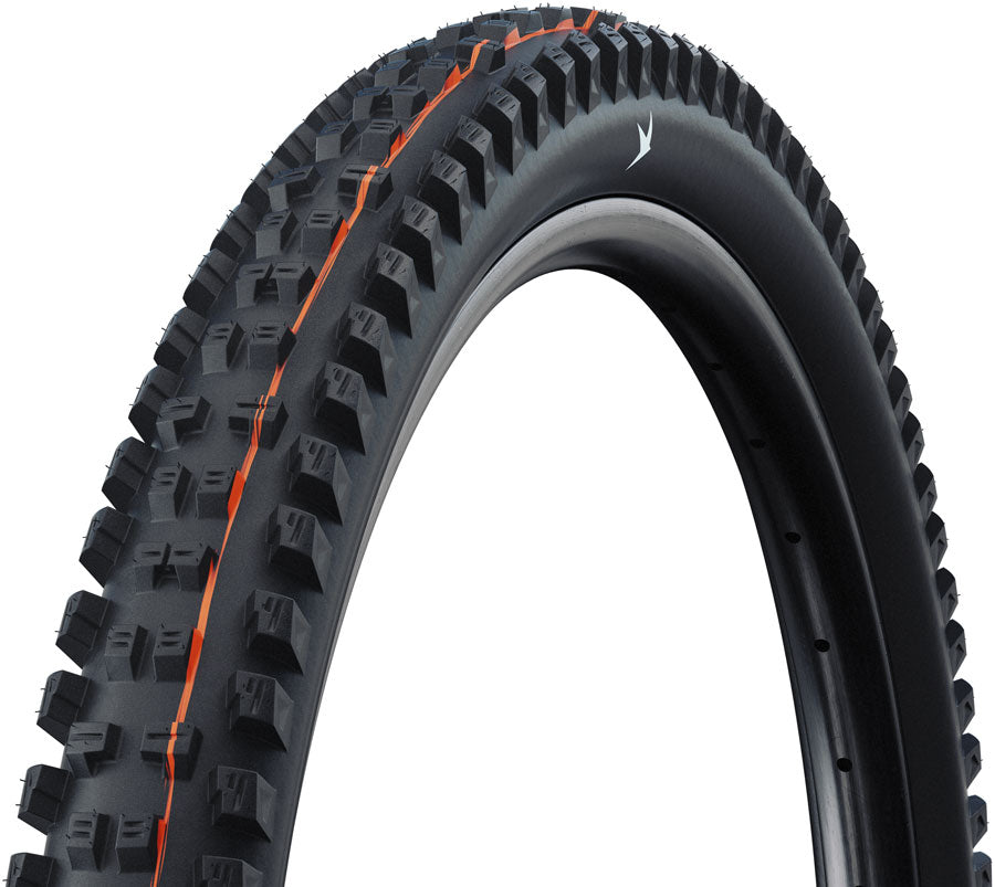 Schwalbe Tacky Chan Tire - 27.5 x 2.40 Tubeless Folding BLK Pro Trail Soft E-50