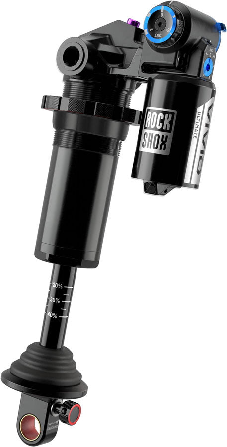 RockShox Vivid Coil Ultimate RC2T Rear Shock - 205 x 62.5mm Reb 55 / Comp 34 Adj. Hydraulic Bottom Out L/45 Standard Trunnion D1-Goodwynn'sGoodwynn's