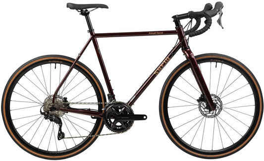 Surly Midnight Special Bike - 700c Steel 105 2x12 Carbon Fork BLK Cherry Fizz 58cm-Goodwynn's
