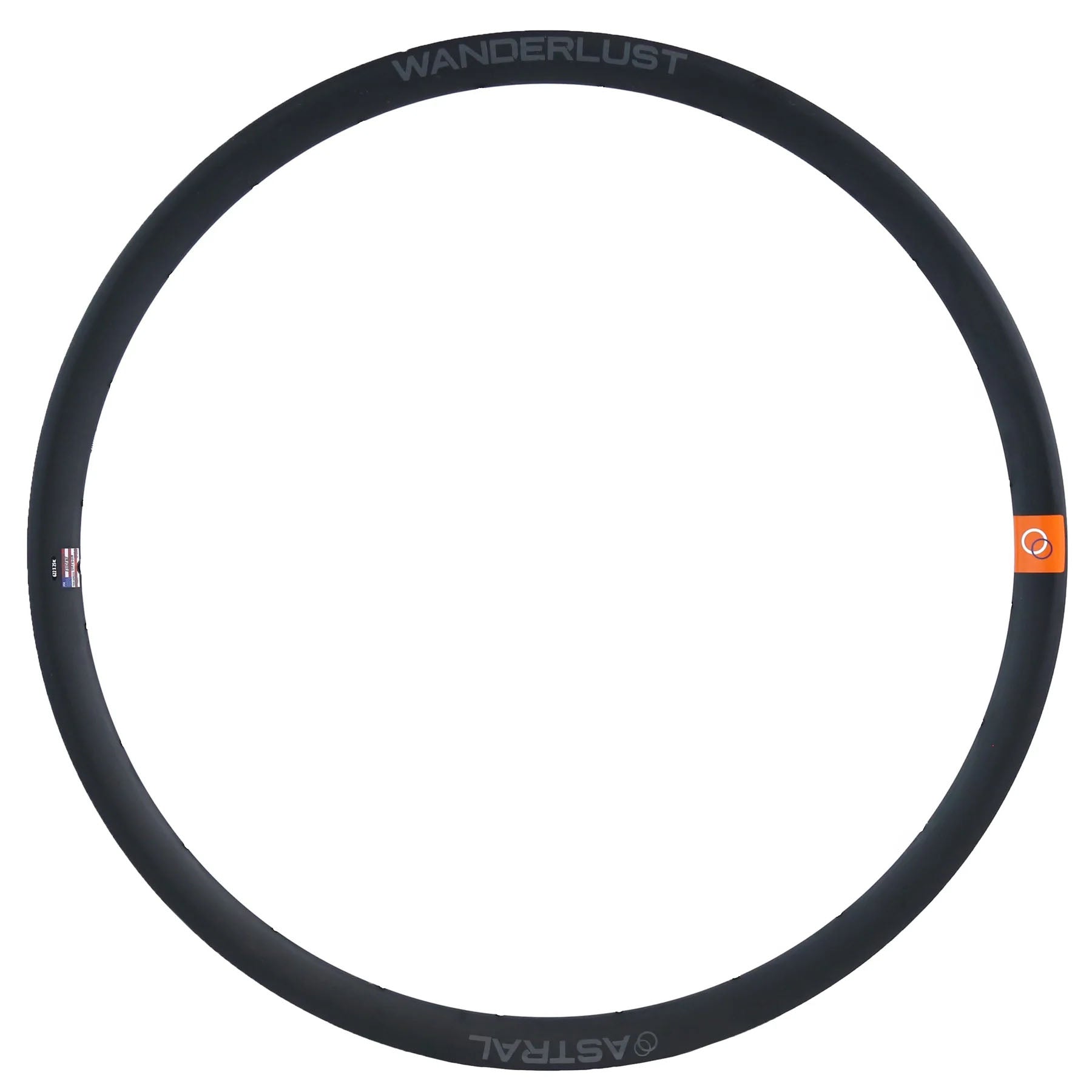Astral Wanderlust Gen3 700c Alloy Disc Rim 32h Black-Goodwynn'sGoodwynn's