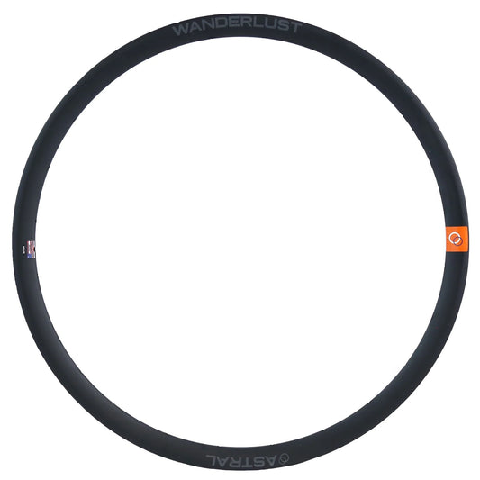 Astral Wanderlust Gen3 700c Alloy Disc Rim 32h Black-Goodwynn's