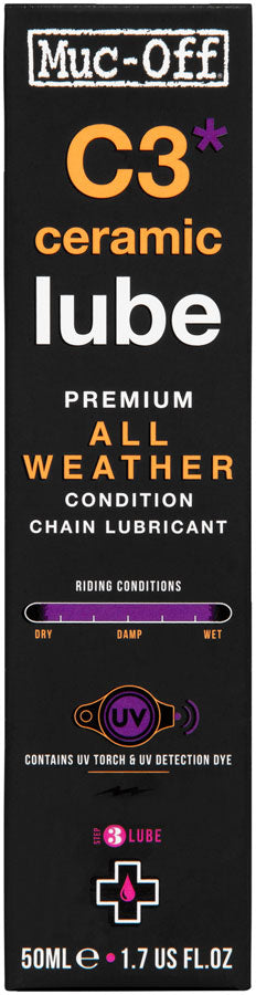 Muc-Off C3 Ceramic All Weather Lube - 50ml-Goodwynn'sGoodwynn's