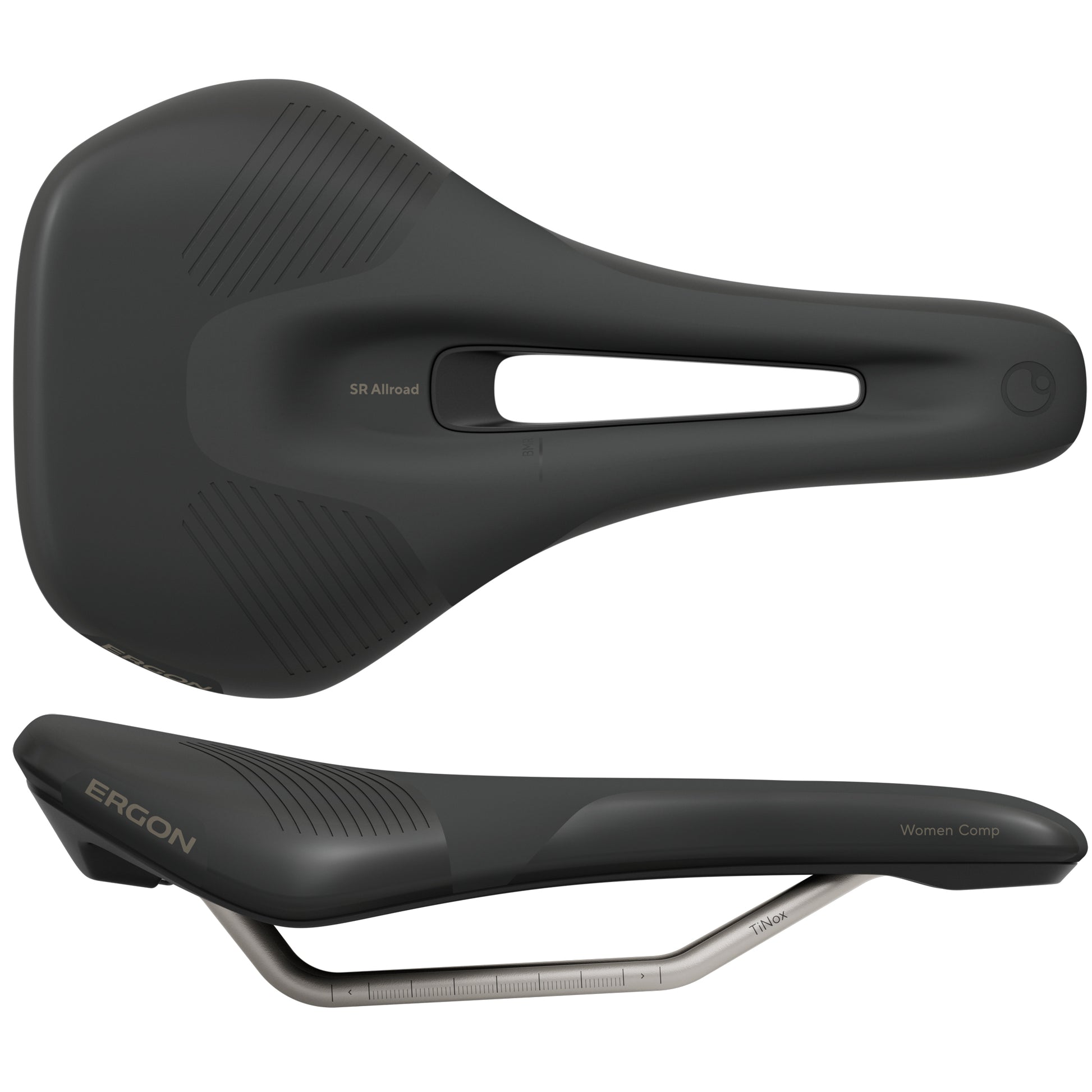 Ergon SR Allroad Comp Womens Saddle M/L Black-Goodwynn'sGoodwynn's