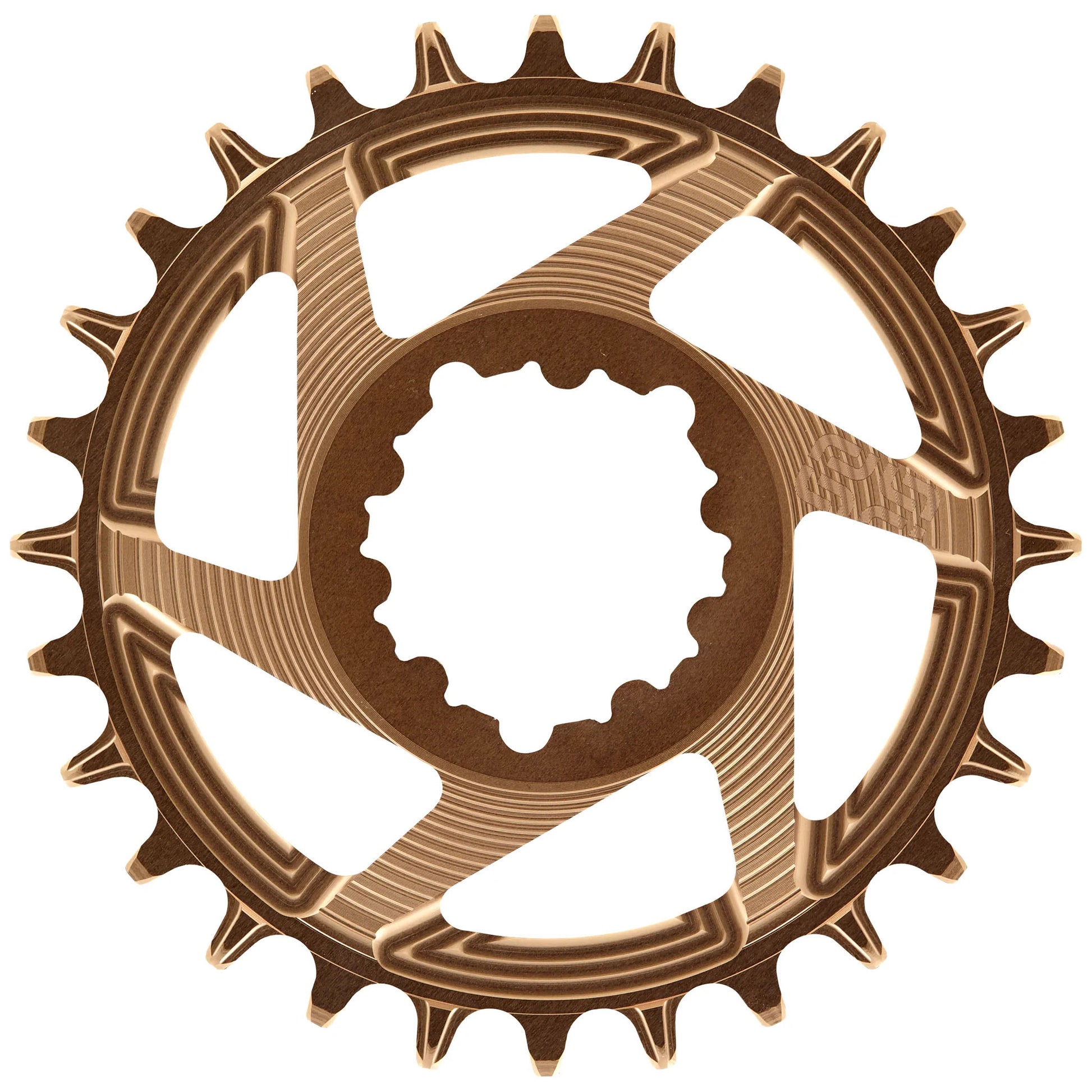 E*thirteen Helix R Guidering (3mm Offset)3-Bolt 32t - Bronze-Goodwynn'sGoodwynn's