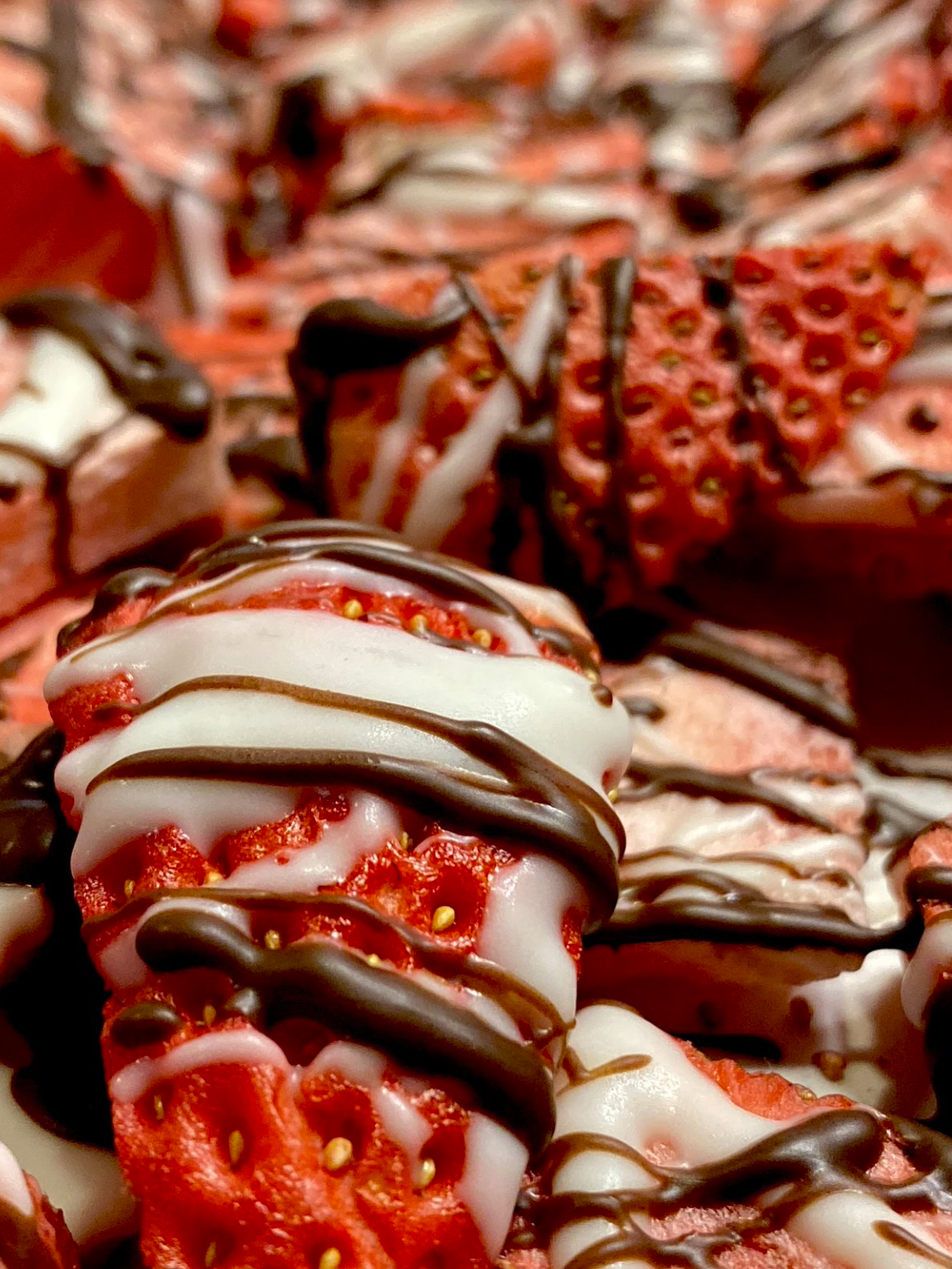 Base Camp Treats - Freeze Dried Strawberry Bark