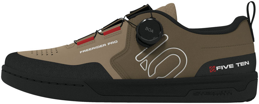 Five Ten Freerider Pro Boa Flat Shoes - Men's Cardboard/Off White/Core BLK 11.5